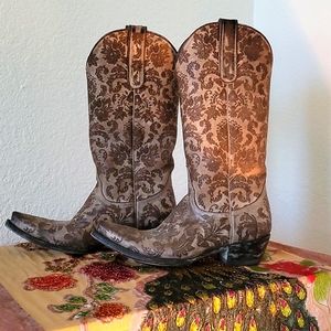 Women's Old Gringo Nadia Lace Western Dress Boots